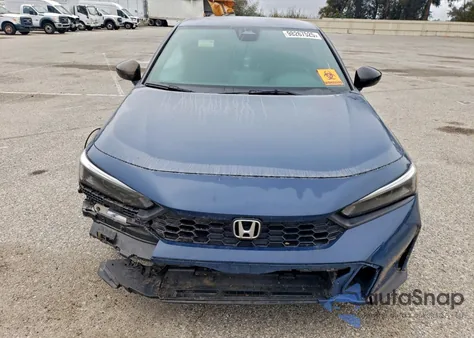 2025 Honda Civic Sport z USA, uszkodzony, nr VIN 2HGFE2F58SH505701